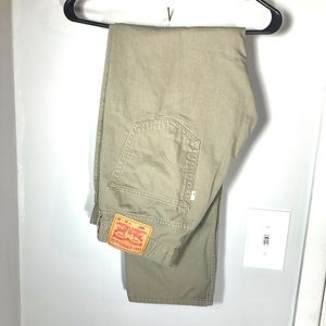 Levi’s tan 505 regular fit jeans size 31x30 Preowned